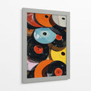 Montones de discos - DIEGO D L | Cuadro decorativo de Canvas Lab