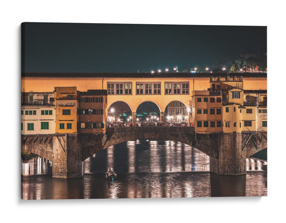 Bajo los arcos del Ponte Vecchio - Ulises Páez | Cuadro decorativo de Canvas Lab