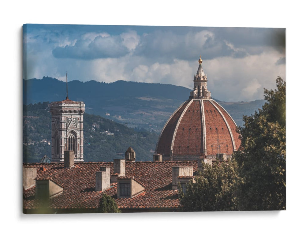 Brunelleschi y Giotto - Ulises Páez | Cuadro decorativo de Canvas Lab