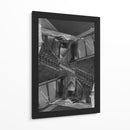 Abstracto - Blanco y Negro - Negativos - Wandering Pixels Co. | Cuadro decorativo de Canvas Lab