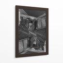 Abstracto - Blanco y Negro - Negativos - Wandering Pixels Co. | Cuadro decorativo de Canvas Lab