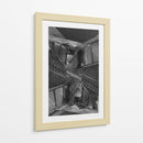 Abstracto - Blanco y Negro - Negativos - Wandering Pixels Co. | Cuadro decorativo de Canvas Lab