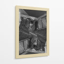 Abstracto - Blanco y Negro - Negativos - Wandering Pixels Co. | Cuadro decorativo de Canvas Lab