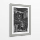 Abstracto - Blanco y Negro - Negativos - Wandering Pixels Co. | Cuadro decorativo de Canvas Lab