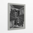 Abstracto - Blanco y Negro - Negativos - Wandering Pixels Co. | Cuadro decorativo de Canvas Lab