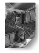 Abstracto - Blanco y Negro - Negativos - Wandering Pixels Co. | Cuadro decorativo de Canvas Lab