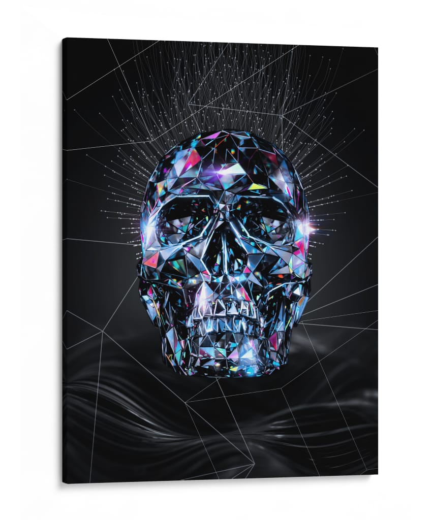 Cráneo de Prisma - Sae Art | Cuadro decorativo de Canvas Lab