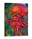Kraken Carmesí - Sae Art | Cuadro decorativo de Canvas Lab