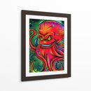 Kraken Carmesí - Sae Art | Cuadro decorativo de Canvas Lab