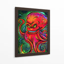 Kraken Carmesí - Sae Art | Cuadro decorativo de Canvas Lab