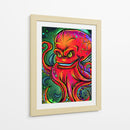 Kraken Carmesí - Sae Art | Cuadro decorativo de Canvas Lab