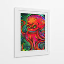Kraken Carmesí - Sae Art | Cuadro decorativo de Canvas Lab