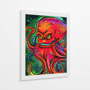 Kraken Carmesí - Sae Art | Cuadro decorativo de Canvas Lab