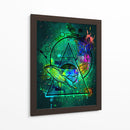 Ballena Geométrica - Sae Art | Cuadro decorativo de Canvas Lab