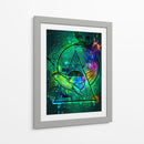 Ballena Geométrica - Sae Art | Cuadro decorativo de Canvas Lab