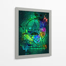 Ballena Geométrica - Sae Art | Cuadro decorativo de Canvas Lab