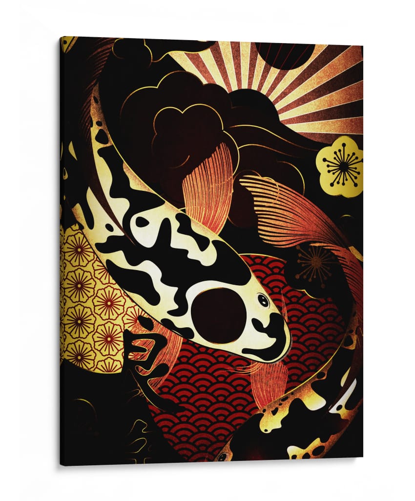 Koi Dorado - Sae Art | Cuadro decorativo de Canvas Lab