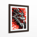 Furia Carmesí - Sae Art | Cuadro decorativo de Canvas Lab