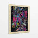 Fluidez Neón - Sae Art | Cuadro decorativo de Canvas Lab