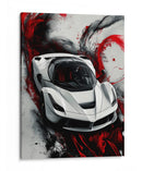 Furia Carmesí II - Sae Art | Cuadro decorativo de Canvas Lab