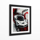 Furia Carmesí II - Sae Art | Cuadro decorativo de Canvas Lab