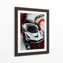 Furia Carmesí II - Sae Art | Cuadro decorativo de Canvas Lab