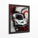 Furia Carmesí II - Sae Art | Cuadro decorativo de Canvas Lab
