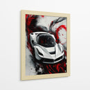 Furia Carmesí II - Sae Art | Cuadro decorativo de Canvas Lab