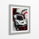 Furia Carmesí II - Sae Art | Cuadro decorativo de Canvas Lab