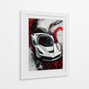 Furia Carmesí II - Sae Art | Cuadro decorativo de Canvas Lab