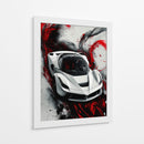 Furia Carmesí II - Sae Art | Cuadro decorativo de Canvas Lab