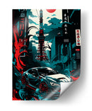 Derrape Tokio - Sae Art | Cuadro decorativo de Canvas Lab