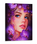 Diosa de Orquídea - Sae Art | Cuadro decorativo de Canvas Lab