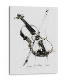 Bocetos de violin  - DIEGO D L | Cuadro decorativo de Canvas Lab