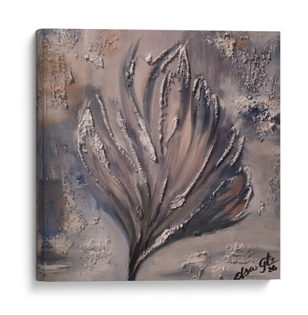 Hoja de Invierno - Elsa Gutiérrez | Cuadro decorativo de Canvas Lab