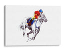 Caballo de carreras al galope - Kulik | Cuadro decorativo de Canvas Lab