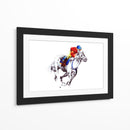 Caballo de carreras al galope - Kulik | Cuadro decorativo de Canvas Lab