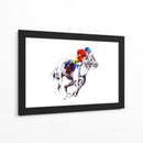 Caballo de carreras al galope - Kulik | Cuadro decorativo de Canvas Lab
