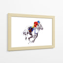 Caballo de carreras al galope - Kulik | Cuadro decorativo de Canvas Lab