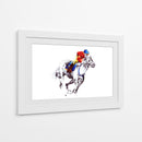 Caballo de carreras al galope - Kulik | Cuadro decorativo de Canvas Lab