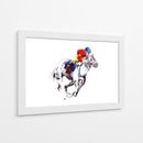 Caballo de carreras al galope - Kulik | Cuadro decorativo de Canvas Lab