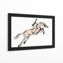 Boceto de caballo saltando - Santhosh ch | Cuadro decorativo de Canvas Lab