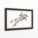 Boceto de caballo saltando - Santhosh ch | Cuadro decorativo de Canvas Lab