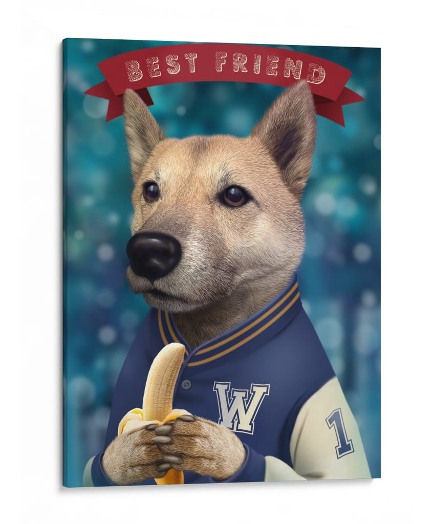 Best Friend universitario - Adam Lawless | Cuadro decorativo de Canvas Lab