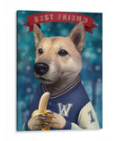 Best Friend universitario - Adam Lawless | Cuadro decorativo de Canvas Lab