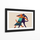 Elegantes gatos bailarines - Sharyn Bursic | Cuadro decorativo de Canvas Lab