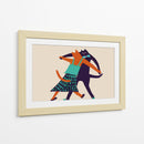 Elegantes gatos bailarines - Sharyn Bursic | Cuadro decorativo de Canvas Lab
