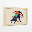 Elegantes gatos bailarines - Sharyn Bursic | Cuadro decorativo de Canvas Lab