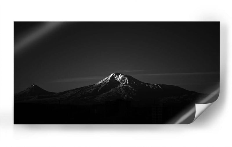 La cumbre iluminada | Cuadro decorativo de Canvas Lab