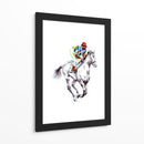 El jinete multicolor - Kulik | Cuadro decorativo de Canvas Lab